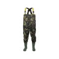 Prsačky AVID Carp 420D Camo Chest Waders 10 (EU 44)