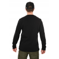 Tričko Fox Black/Camo LS T-Shirt (L)