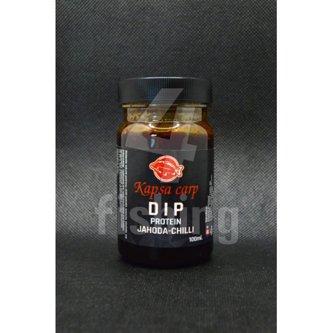 Dip Protein Kapsa Carp - JAHODA, CHILLI 100ml Dip Protein Kapsa Carp - JAHODA, CHILLI 100ml